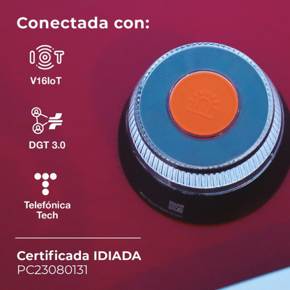 IntechSos - Baliza señalización de emergencia Homologada V16