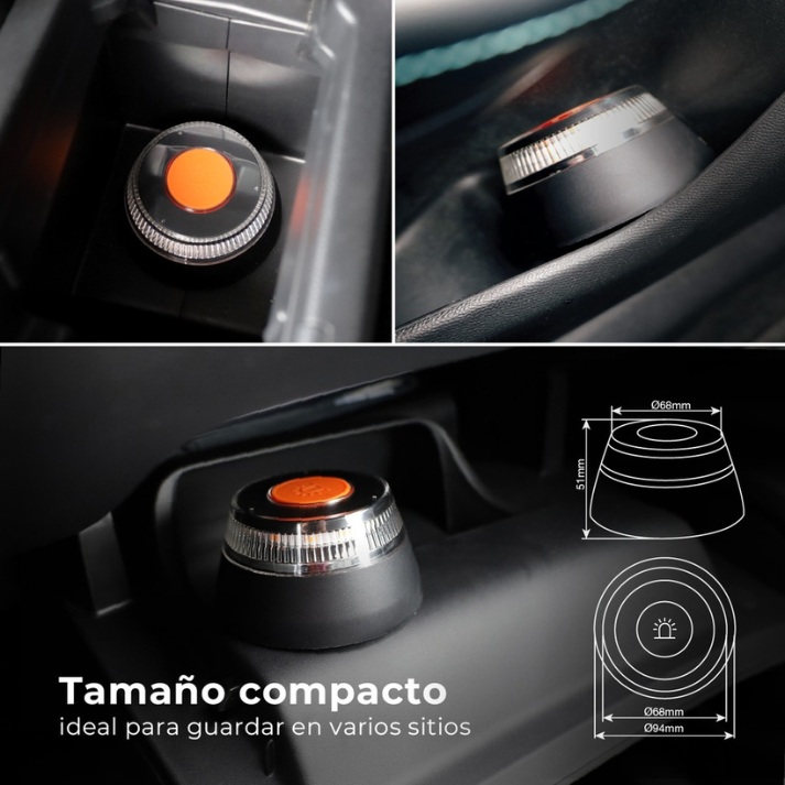 IntechSos - Baliza señalización de emergencia Homologada V16